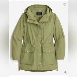 J.Crew Relaxed perfect lightweight jacket oversized outdoor camping hiking